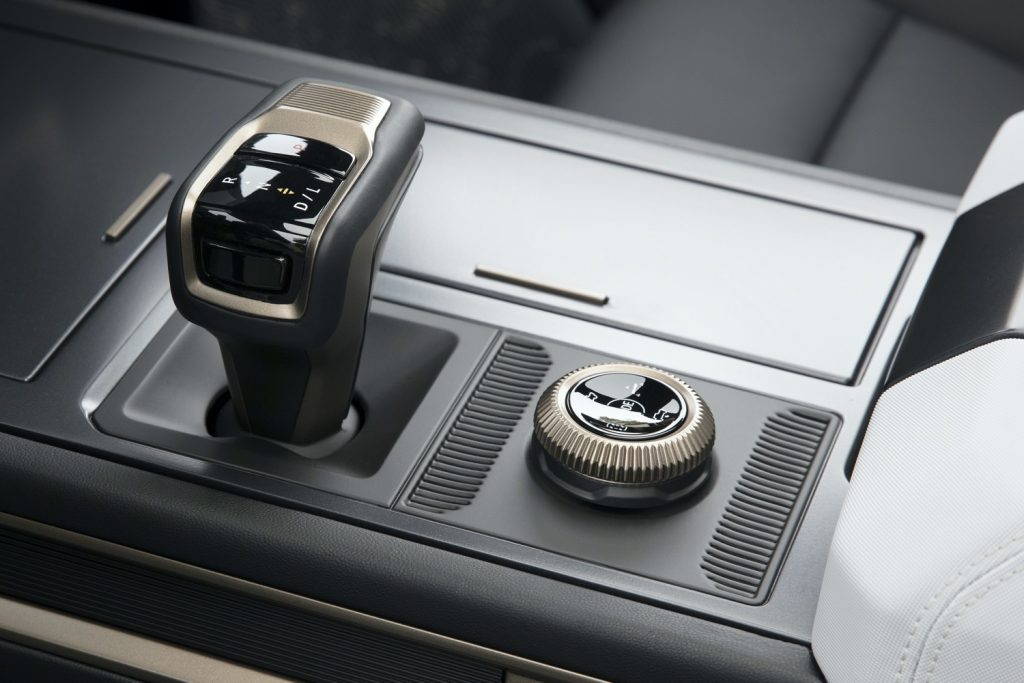 2022 GMC Hummer EV Pickup - Edition 1 - Interior 011 - steering wheel - center console - shifter - drive mode selector