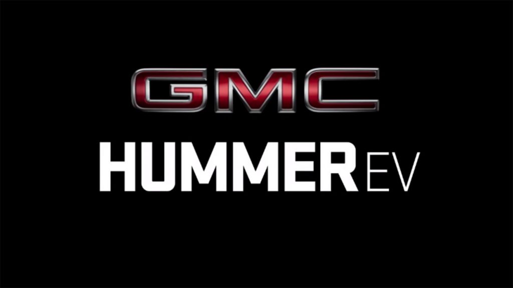 GMC Hummer EV - Teaser - Video - Screen Grab - Hummer EV Logo - Text